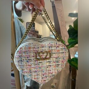 Betsey Johnson Heart Shaped Bag